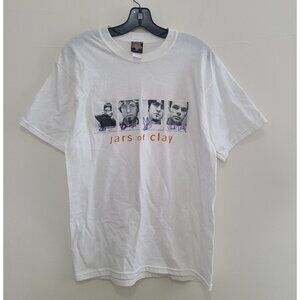 Jars of Clay T shirt 2002 Tour Signed size M